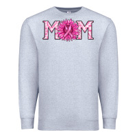 Heather Grey breast cancer mom Premium Sweatshirt - RanaPortraitStore