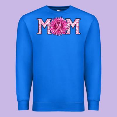 Breast Cancer Mom Premium Sweatshirt Designed By Ranaportraitstore