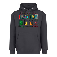 Smoke battery life of a teacher Heavyweight Hoodie - Zillion Design Studio