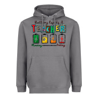 Storm battery life of a teacher Heavyweight Hoodie - Zillion Design Studio