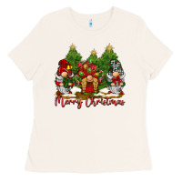 Merry Christmas Gnomies Ladies Tee | Teevron