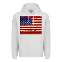 Dove Grey american flag tumbler Premium Hoodie - JahusDesignShop
