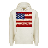 Oatmeal Heather american flag tumbler Premium Hoodie - JahusDesignShop
