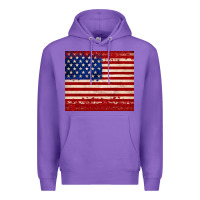 Purple american flag tumbler Premium Hoodie - JahusDesignShop