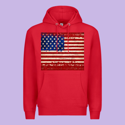 American Flag Tumbler Premium Hoodie Designed By Jahusdesignshop