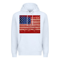 White american flag tumbler Premium Hoodie - JahusDesignShop