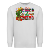 Dove Grey cinco de mayo cactus Premium Sweatshirt - Zillion Design Studio
