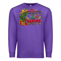 Purple cinco de mayo cactus Premium Sweatshirt - Zillion Design Studio