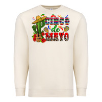 Sandshell cinco de mayo cactus Premium Sweatshirt - Zillion Design Studio
