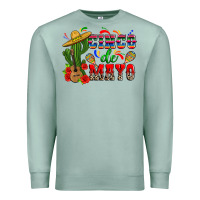 Seafoam cinco de mayo cactus Premium Sweatshirt - Zillion Design Studio