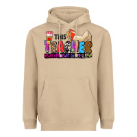 Mushroom this teacher wears her heart on her sleeve Heavyweight Hoodie - Zillion Design Studio