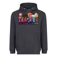 Smoke this teacher wears her heart on her sleeve Heavyweight Hoodie - Zillion Design Studio