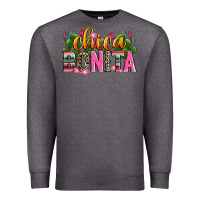 Charcoal Heather chica bonita Premium Sweatshirt - Zillion Design Studio