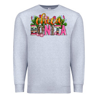 Heather Grey chica bonita Premium Sweatshirt - Zillion Design Studio