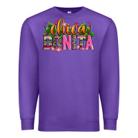 Purple chica bonita Premium Sweatshirt - Zillion Design Studio