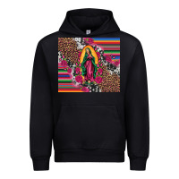 Our Lady Of Guadalupe Serape Background Tumbler Urban Hoodie | Teevron