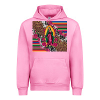 Fuchsia Pink our lady of guadalupe serape background tumbler Urban Hoodie - Artiststas