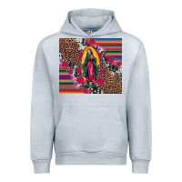 Heather Grey our lady of guadalupe serape background tumbler Urban Hoodie - Artiststas