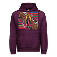 Mauve Wine our lady of guadalupe serape background tumbler Urban Hoodie - Artiststas