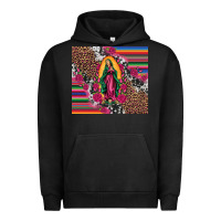 Pigment Black our lady of guadalupe serape background tumbler Urban Hoodie - Artiststas