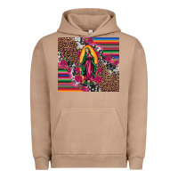 Pigment Burro our lady of guadalupe serape background tumbler Urban Hoodie - Artiststas