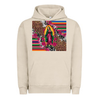 Pigment French Oak our lady of guadalupe serape background tumbler Urban Hoodie - Artiststas