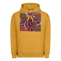 Pigment Peanut Butter our lady of guadalupe serape background tumbler Urban Hoodie - Artiststas