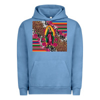 Pigment Pebble Blue our lady of guadalupe serape background tumbler Urban Hoodie - Artiststas