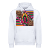 White our lady of guadalupe serape background tumbler Urban Hoodie - Artiststas