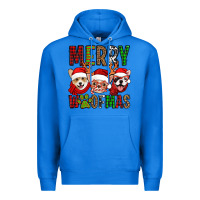 True Royal merry woofmas dogs Premium Hoodie - Jasminsmagicworld