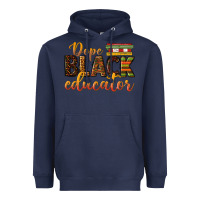 Navy dope black educator Heavyweight Hoodie - texasbilliewilder