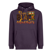 Plum dope black educator Heavyweight Hoodie - texasbilliewilder