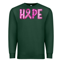 Sports Green breast cancer hope Premium Sweatshirt - RanaPortraitStore