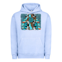 Pigment Grape Ice cross gemstone background Urban Hoodie - AdoDesignShop