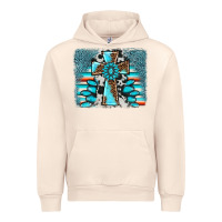 Sandshell cross gemstone background Urban Hoodie - AdoDesignShop