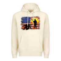 Sandshell american flag soldier sunset Premium Hoodie - JahusDesignShop