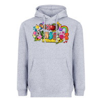 Heather Grey school counselor Heavyweight Hoodie - Zillion Design Studio