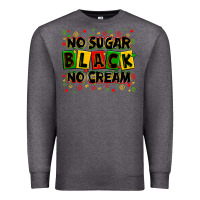 Charcoal Heather no sugar no cream black Premium Sweatshirt - Zillion Design Studio