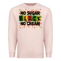 Pale Pink no sugar no cream black Premium Sweatshirt - Zillion Design Studio