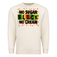 Sandshell no sugar no cream black Premium Sweatshirt - Zillion Design Studio