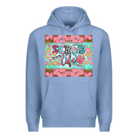 Colony Blue scrub life tumbler Premium Hoodie - BundleAndBundleShop