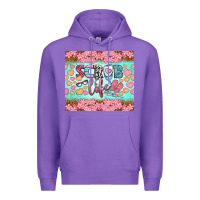 Purple scrub life tumbler Premium Hoodie - BundleAndBundleShop