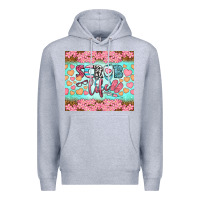 Heather Grey scrub life tumbler Premium Hoodie - BundleAndBundleShop