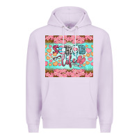 Lilac scrub life tumbler Premium Hoodie - BundleAndBundleShop