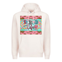 Pale Pink scrub life tumbler Premium Hoodie - BundleAndBundleShop
