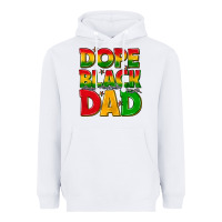 White dope black dad with stars Heavyweight Hoodie - texasbilliewilder