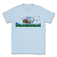 Dusty Blue let it snow libbey glass Classic Tee - BundleAndBundleShop