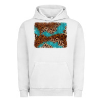 Pigment Lunar Rock turquoise glitter leopard background Urban Hoodie - AdoDesignShop