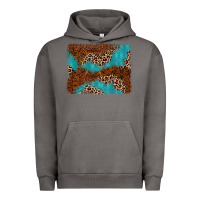 Pigment Tornado turquoise glitter leopard background Urban Hoodie - AdoDesignShop