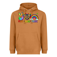 Meerkat peace love pride Heavyweight Hoodie - Zillion Design Studio